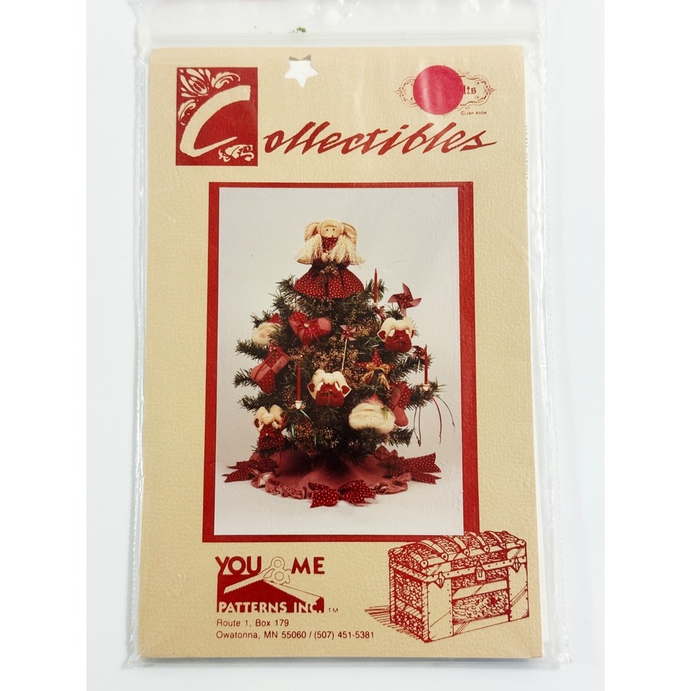Peg Quilts You & Me Collectibles Ornament Sewing Craft Pattern #805